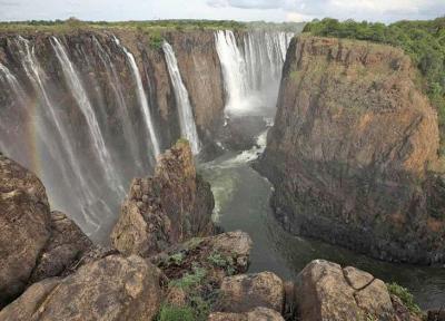 بدترین خشکسالی قرن در آفریقا ، آبشار ویکتوریا خشکید