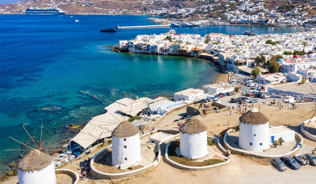 از آب های فیروزه ای تا خانه های سفید، زیباترین جزایر یونان
