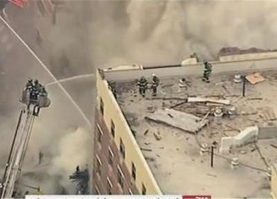 زخمی شدن 11 نفر بر اثر انفجار ساختمان مسکونی در نیویورک