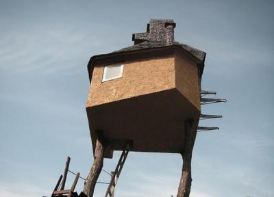 آنالیز طراحی و ساخت خانه درختی گوشه عزلت اثر استاد فوجیموری
