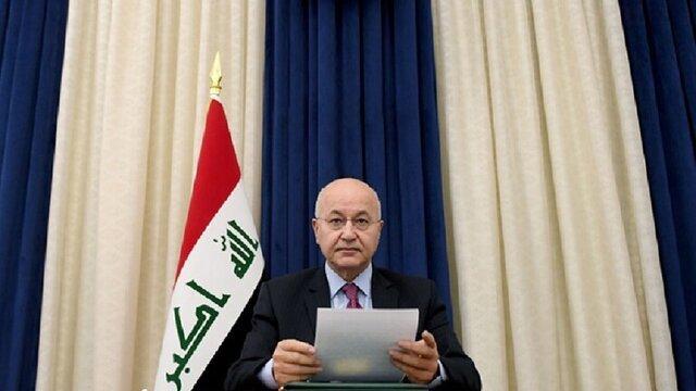 تأیید قانون جدید انتخابات عراق توسط برهم صالح