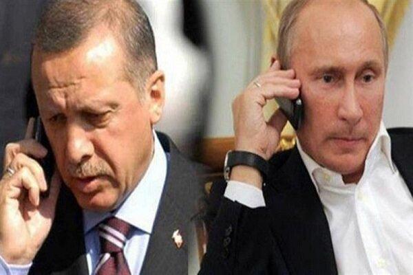 پوتین و اردوغان درباره سوریه، لیبی و قره باغ تبادل نظر کردند