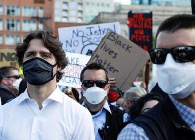 تظاهرات مردم کانادا در محکومیت نژادپرستی پلیس آمریکا