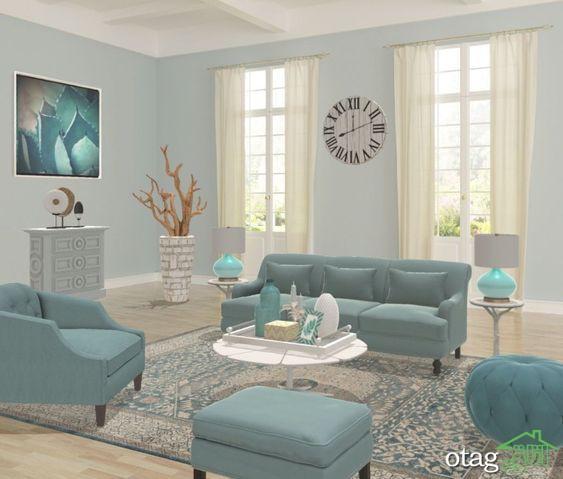 آبی تیفانی در دکوراسیون منزل، از مشتقات رنگ ترند سال 2022