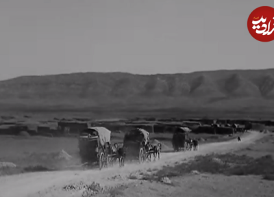 فیلم شگفت انگیز از کاروان دلیجان ها در ایران؛ یک قرن قبل