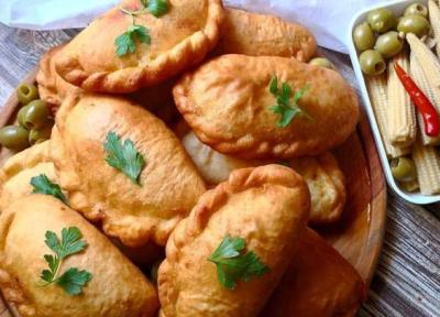 طرز تهیه پیراشکی گوشت و مرغ